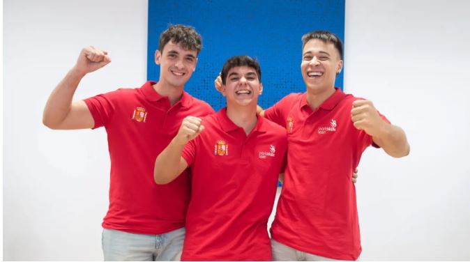 Tres aragoneses representarán a España en las WorldSkills 2026 en Shanghái